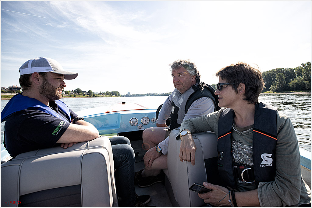 100 Jahre Rheinwoche 2022 - 1. Wettfahrt Porz - Hitdorf, 03.06.2022,